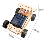 Solar-Powered Car & Lunar Rover DIY Wooden Model Kits – stem kit photo 26