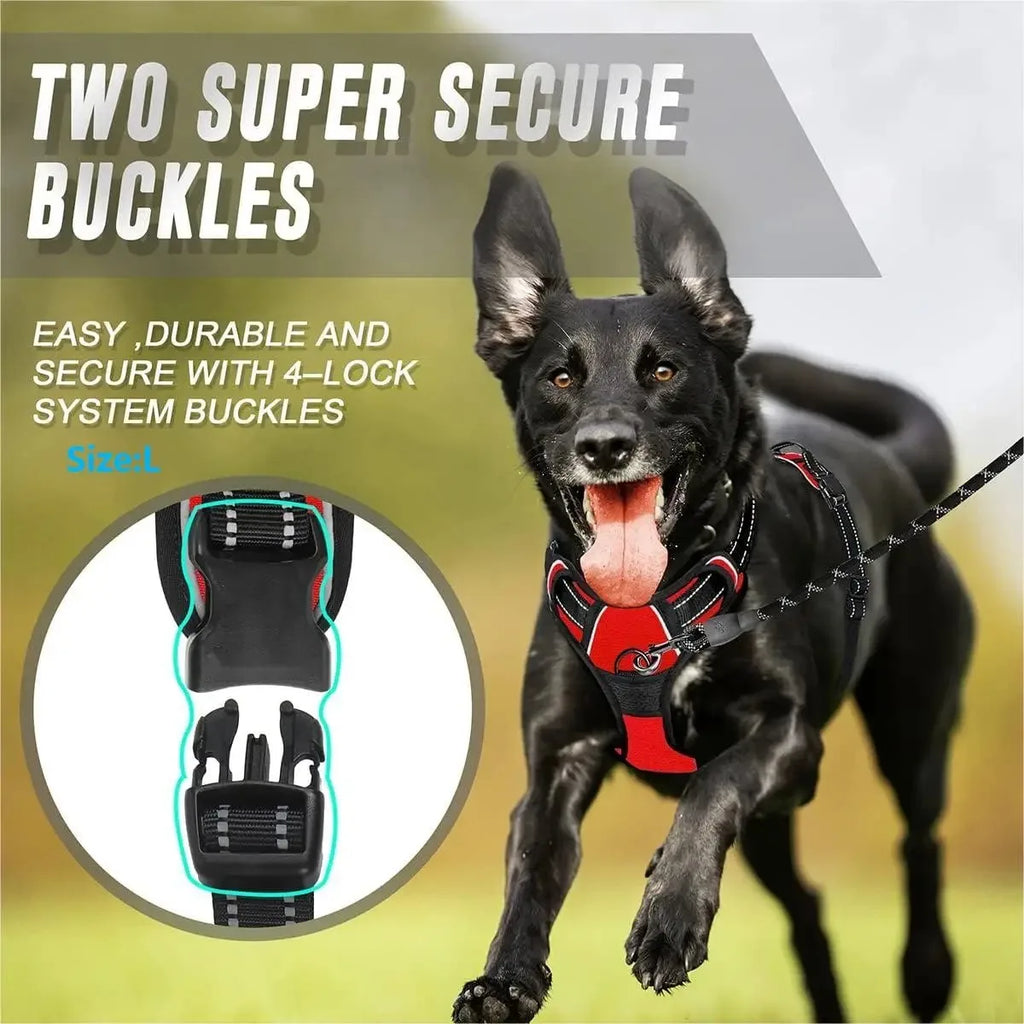 Dog Vest Harness and Leash Set – dog harness photo 5