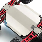 Stainless Steel Skid Plate Chassis Armor for MJX Hyper Go 1/16 RC Cars – 16207, 16208, 16209, 16210 & H16 Upgrade Part