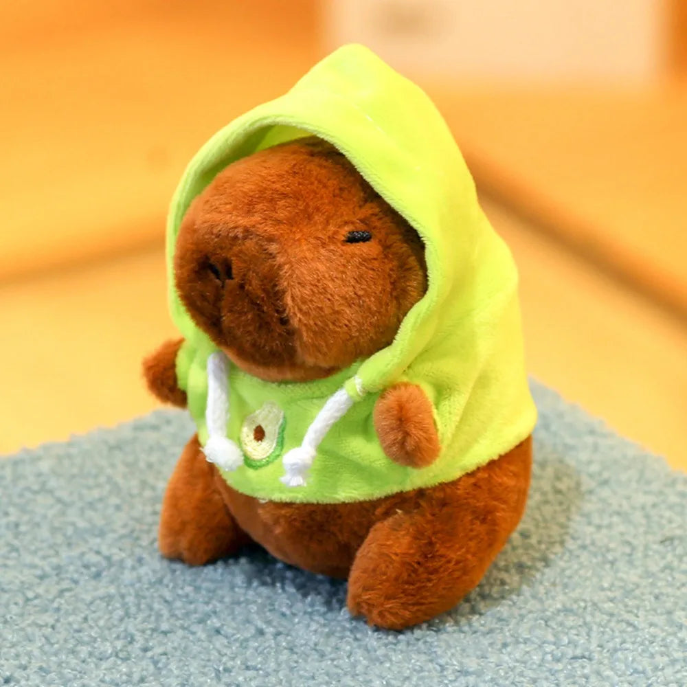 Cute Capybara Plush Keychain – plush toy photo 3