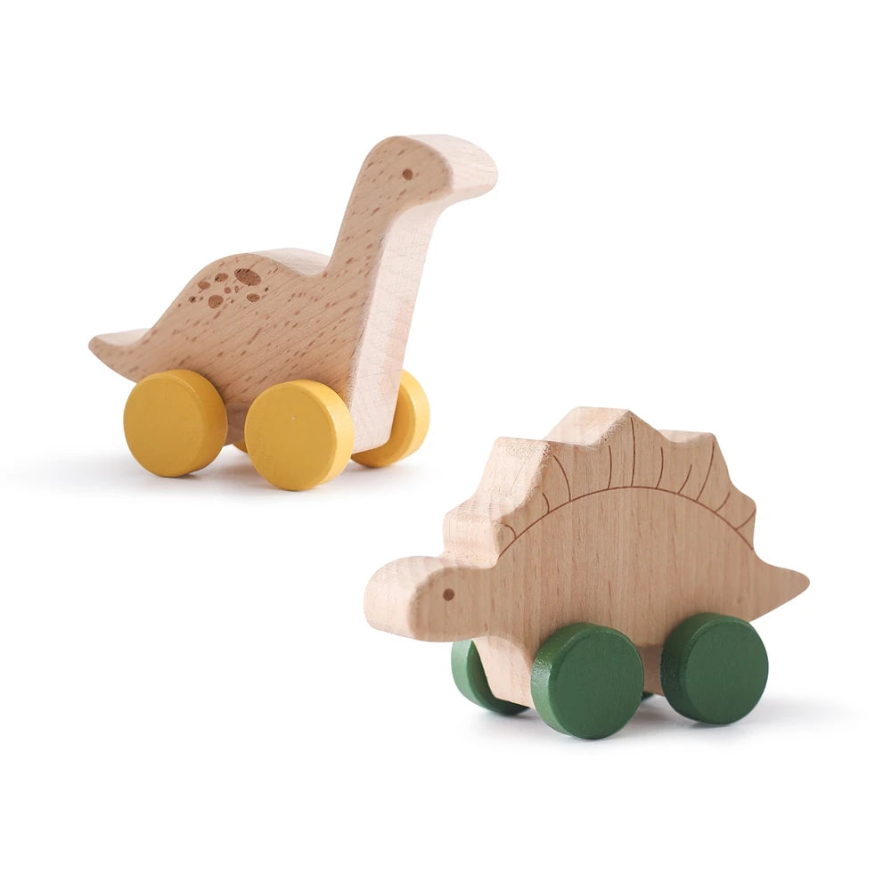 Wooden Dinosaur & Car Teether Toy – baby teether photo 10