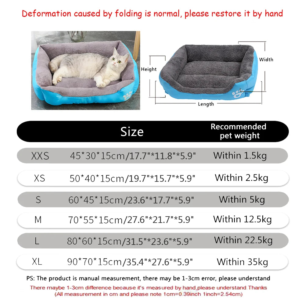 Square Dog Sofa Bed – pet bed photo 6