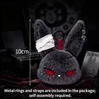 Gothic Bunny Plush Keychain – photo 20