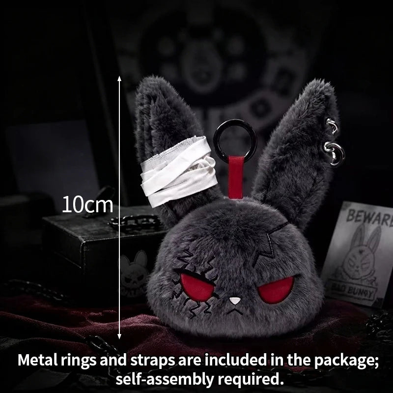 Gothic Bunny Plush Keychain – photo 20