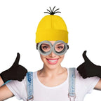 Yellow Beanie, Goggles & Gloves Cartoon Costume Set – costume accessories photo 2