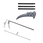Kids Grim Reaper Costume with Glowing Red Eyes – kids costume photo 6