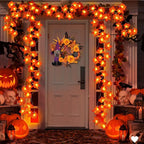 Maple Leaf LED String Lights – Autumn Garland for Halloween, Thanksgiving & Christmas, 2 m, 3 m or 6 m, USB or Battery