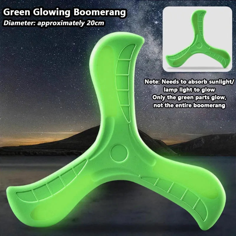 Soft Foam Boomerang with Night Light – photo 7