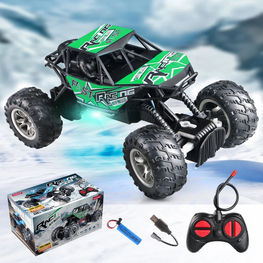 4-Way RC Off-Road Car with Lights – rc car photo 7