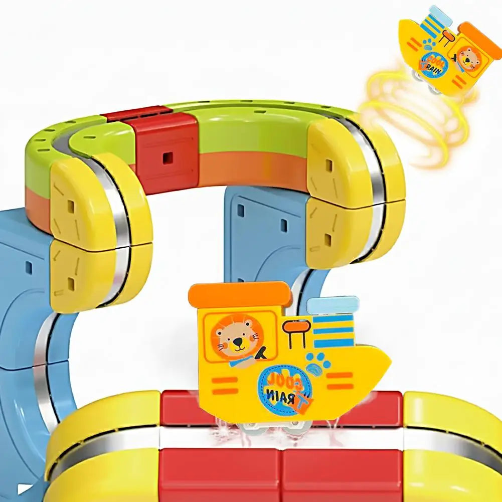 Anti-Gravity Magnetic Electric Car for Magnetic Tile Tracks – toy car photo 11