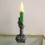Halloween Skeleton Hand LED Candle – halloween decor photo 2
