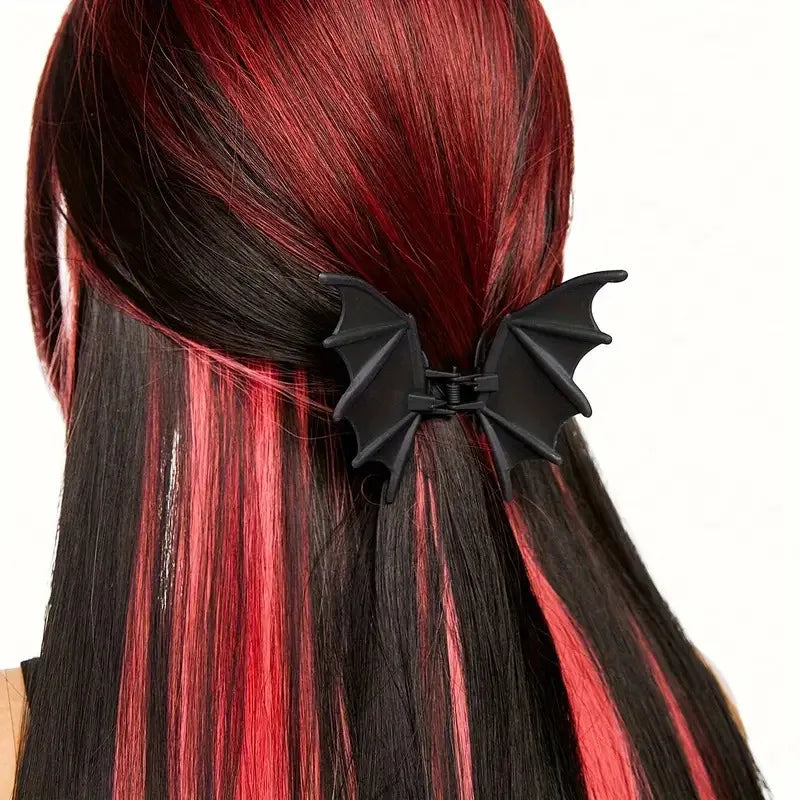 Gothic Bat Hair Clip – hair accessory photo 2