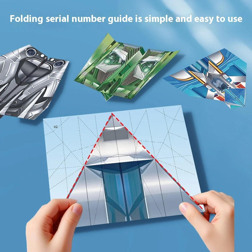 36-Piece DIY Origami Paper Airplane Kit – craft kit photo 5