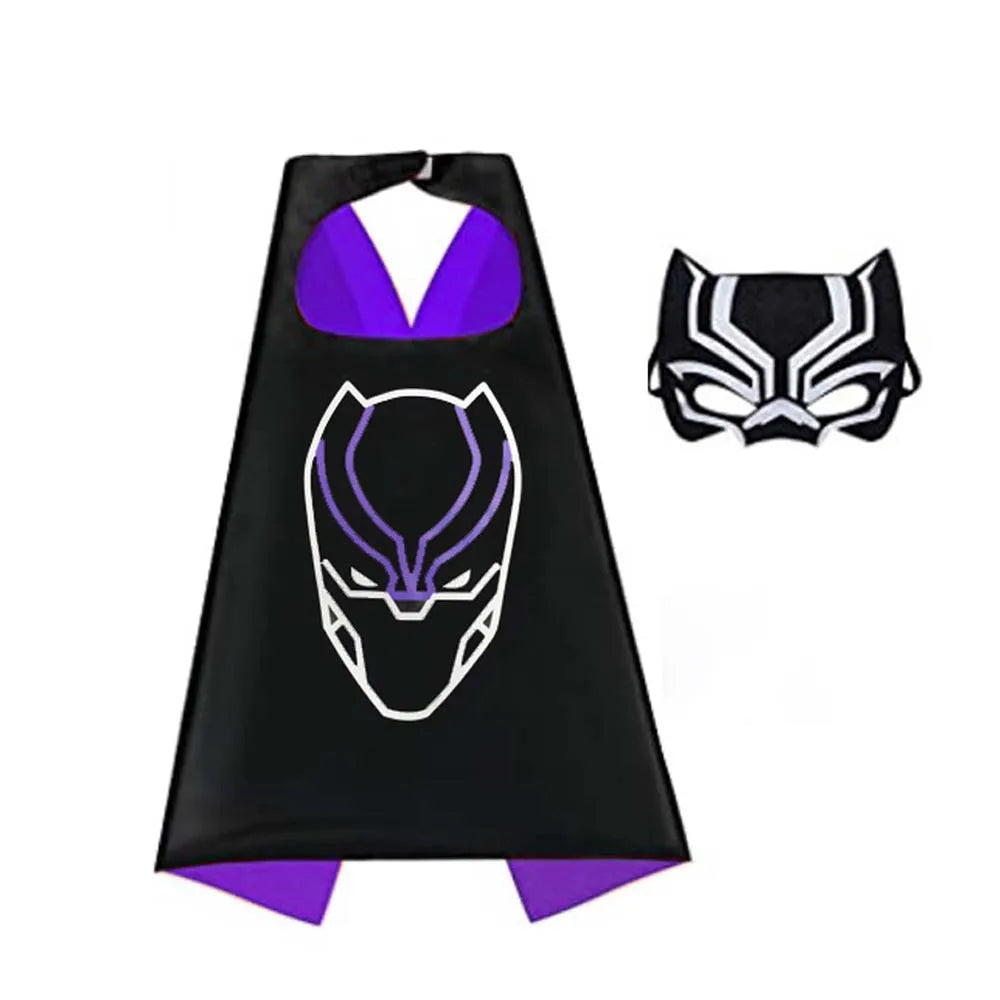 Kids Superhero Cape & Mask Set – kids costume photo 19