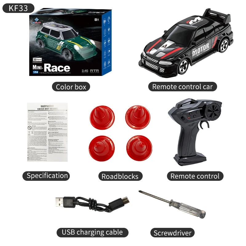 KF20 1:64 Mini RC Drift Car – rc car photo 16
