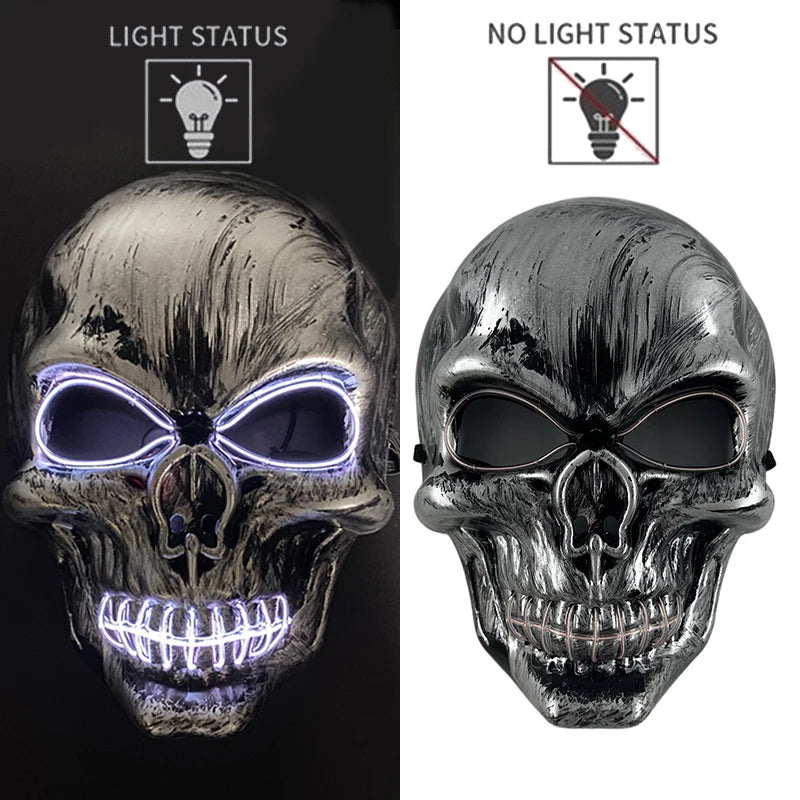 LED Light-Up Pirate Hat & Party Mask – costume accessories photo 27