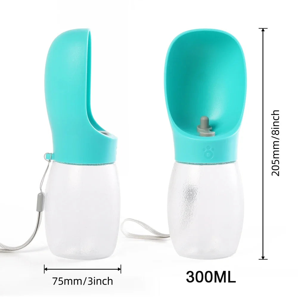 Portable Dog Water Bottle 300 ml – pet water bottle photo 6