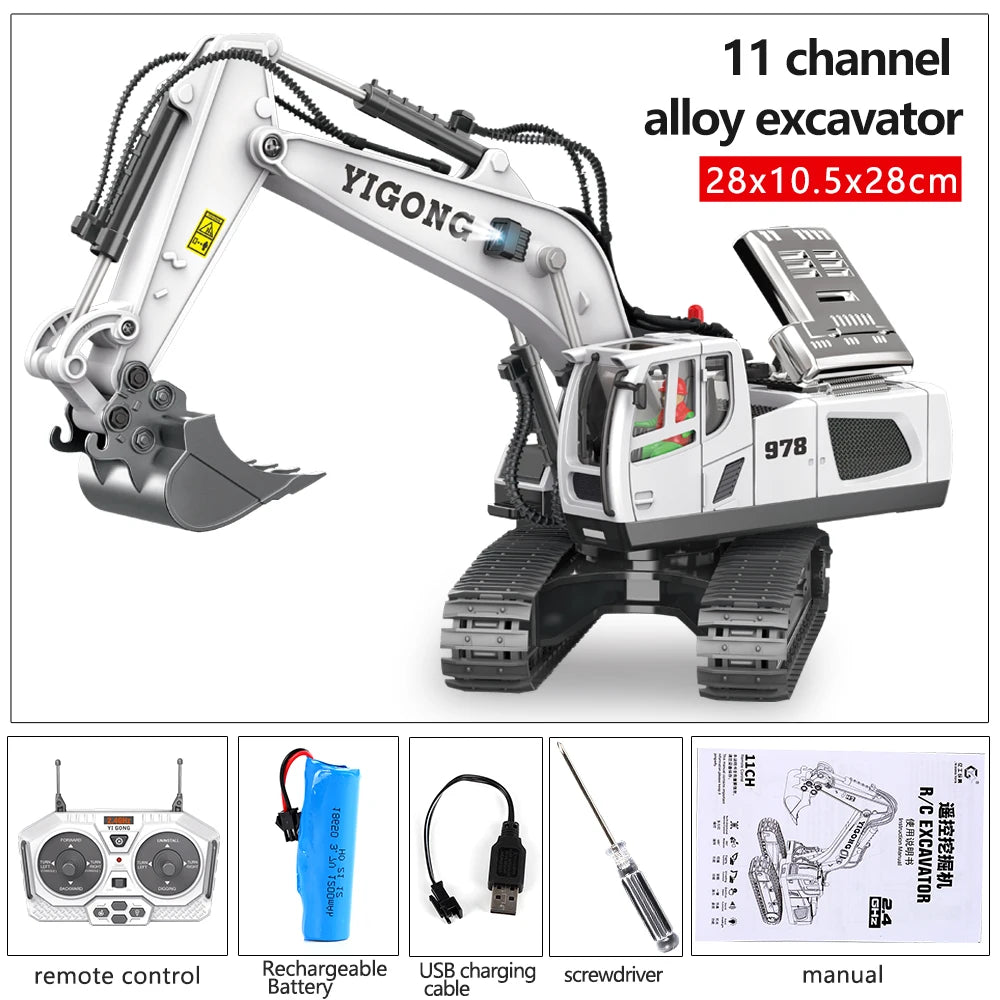 RC Excavator, Bulldozer & Dump Truck – rc car photo 16