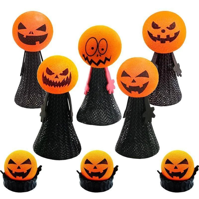 Halloween Bouncing Pumpkin Finger Toys – party favors photo 5