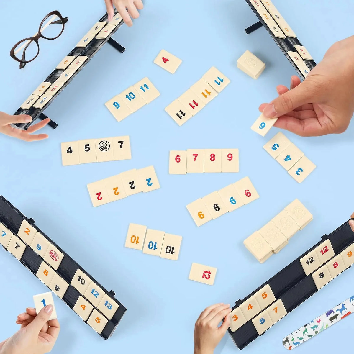 Rummy Tile Game Set – board game photo 5