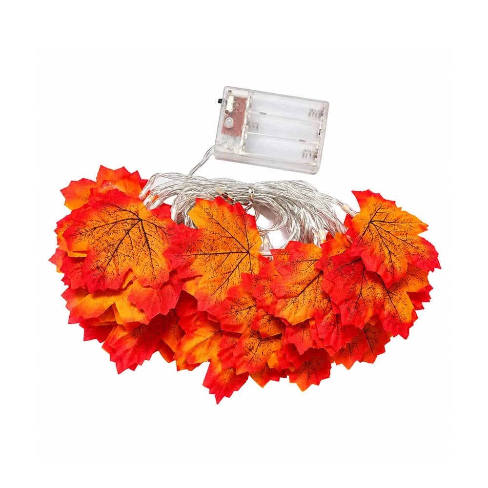Maple Leaf LED String Lights – photo 8