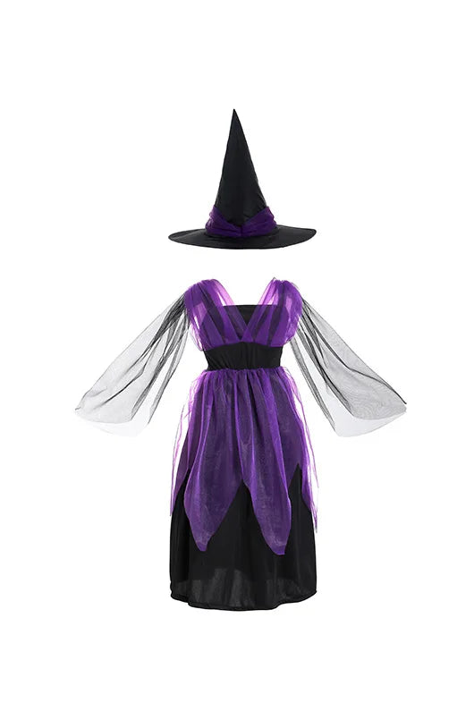 Girls Vampire Tutu Dress Costume – kids costume photo 5