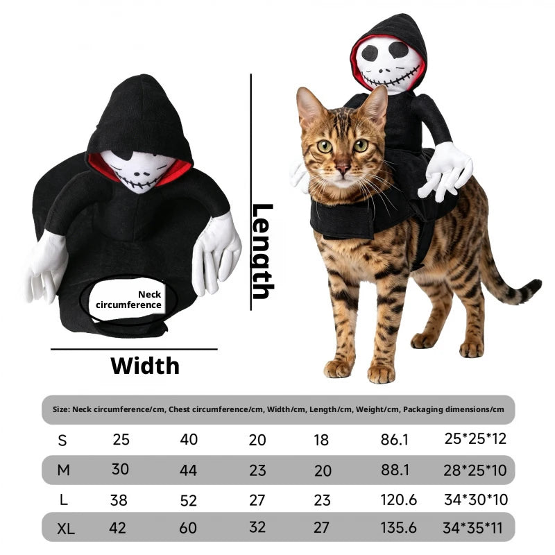 Riding Ghost Pet Costume – photo 6