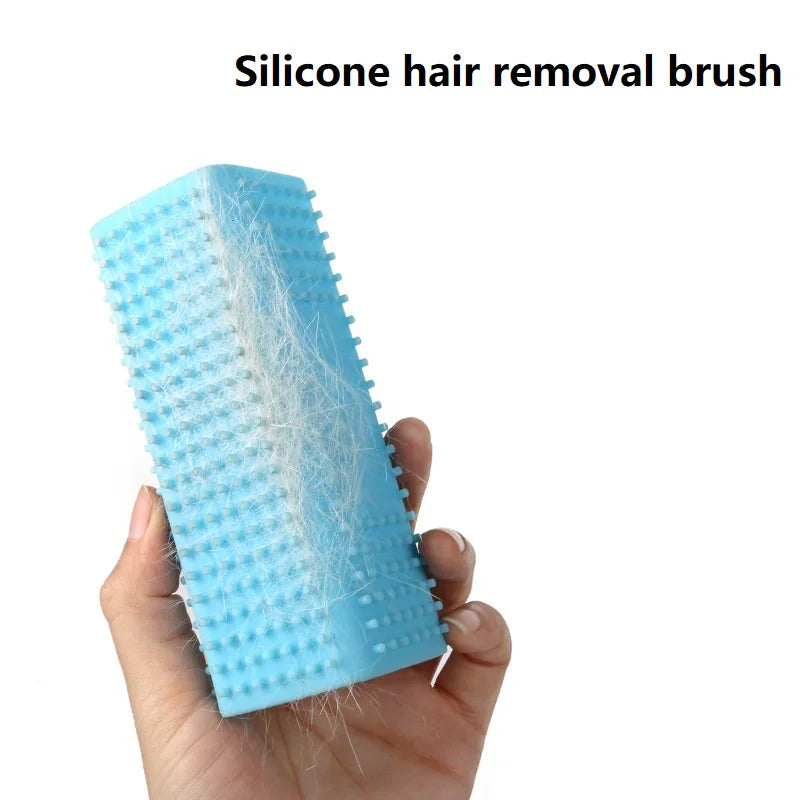 Silicone Pet Hair Removal Brush – pet hair remover photo 4