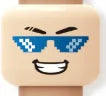 Minifigure Face Heads for Building Bricks – building toy photo 33