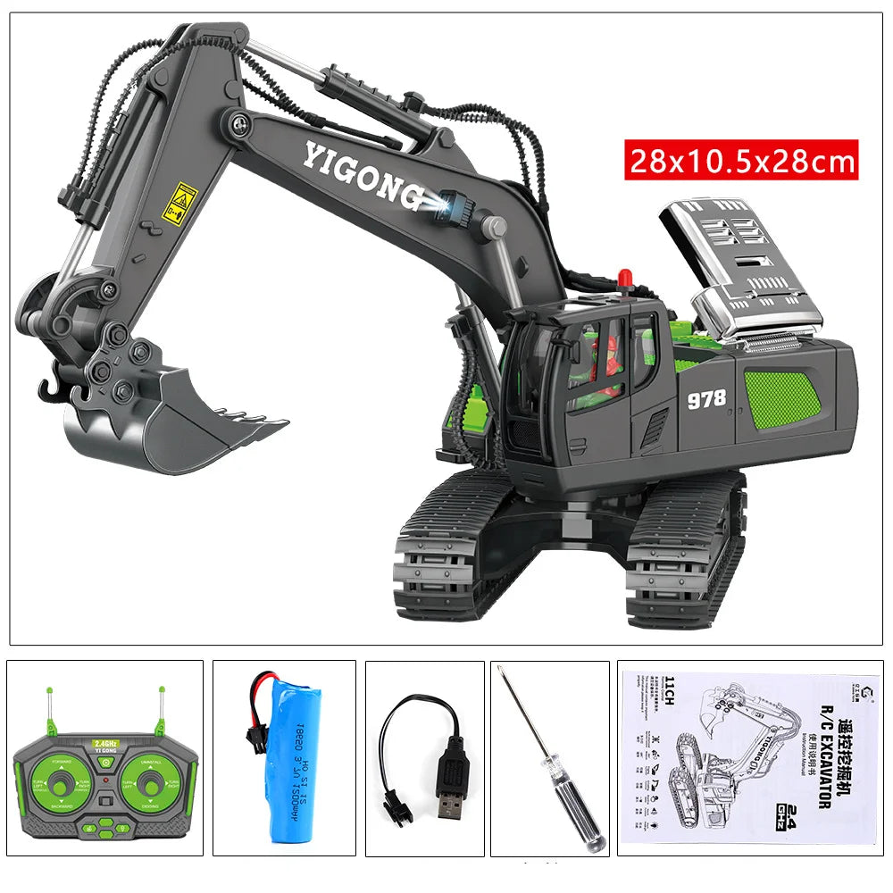 RC Excavator, Bulldozer & Dump Truck – rc car photo 14