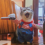Funny Pet Halloween Costume for Cats & Small Dogs – pet apparel photo 2