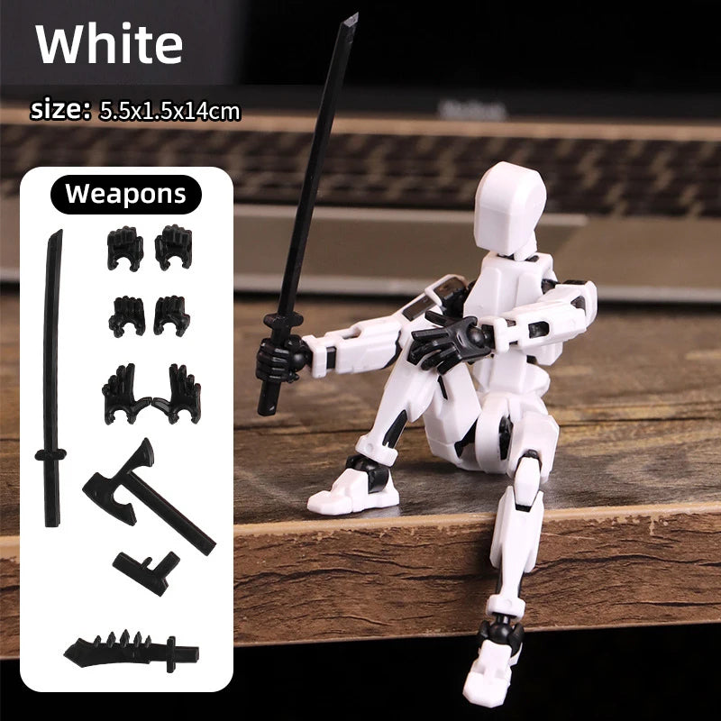 Multi-Jointed 3D-Printed Shapeshift Robot Figure – action figure photo 5