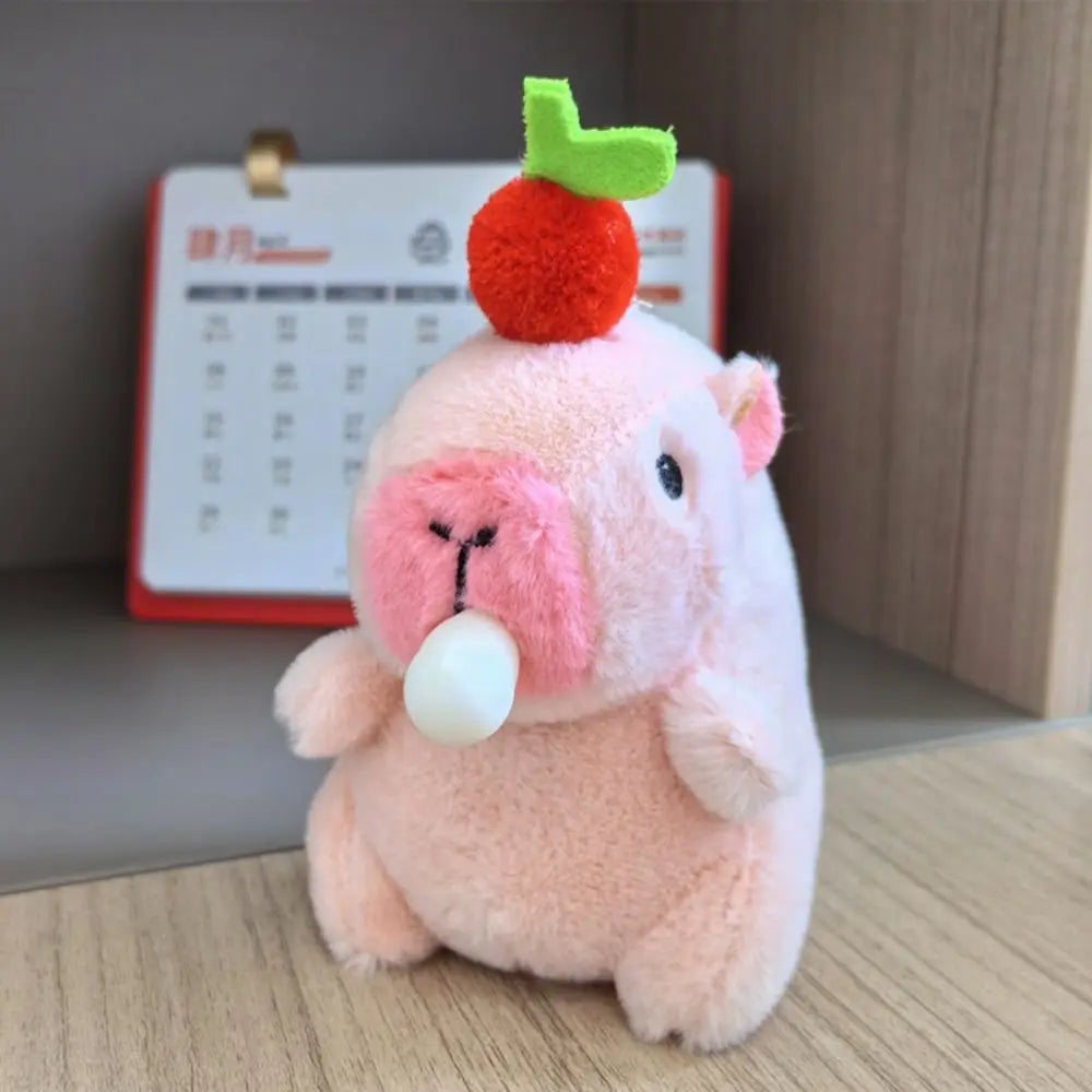 Cute Capybara Plush Keychain – plush toy photo 17
