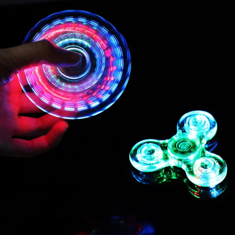 LED Light-Up Fidget Spinner – fidget toys photo 2