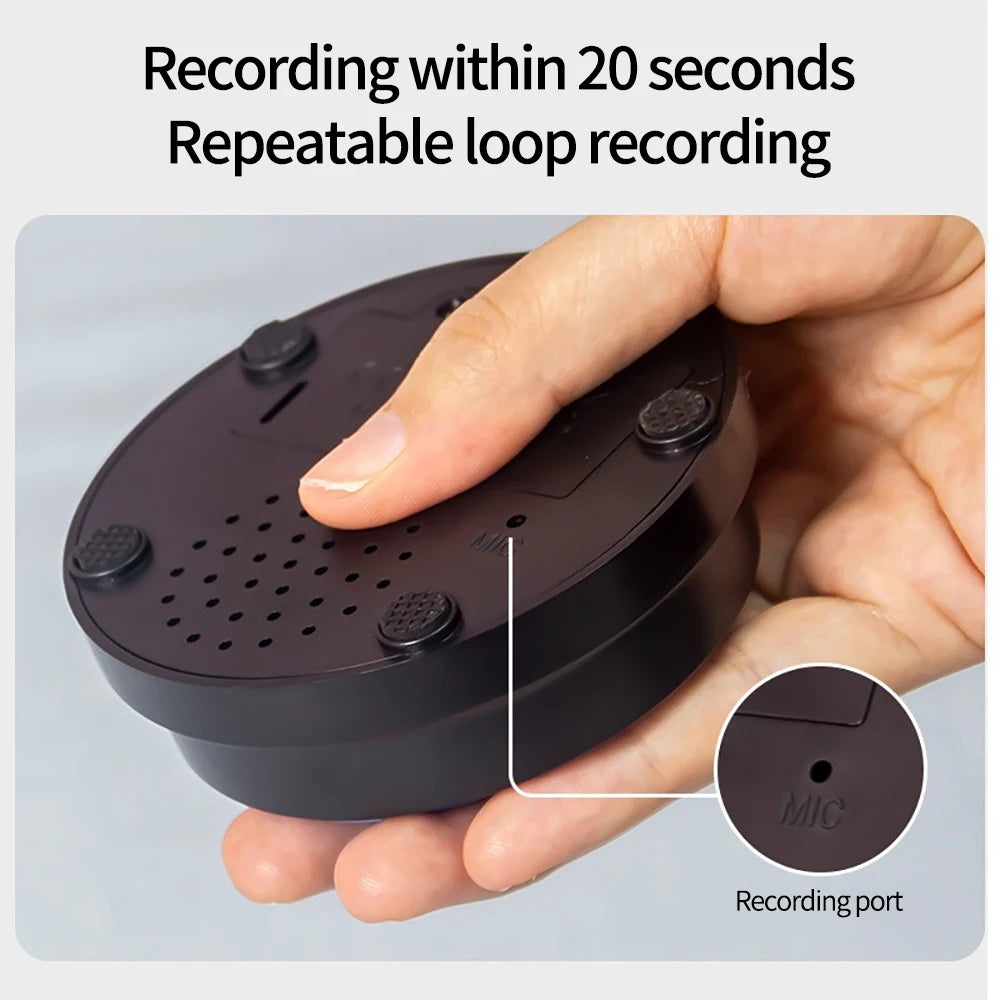 Recordable Dog Talking Button – pet training aid photo 2