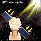 Solar-Powered Car & Lunar Rover DIY Wooden Model Kits – stem kit photo 7