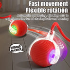 Automatic Rolling Cat Ball with Mouse Tail – cat toys photo 6
