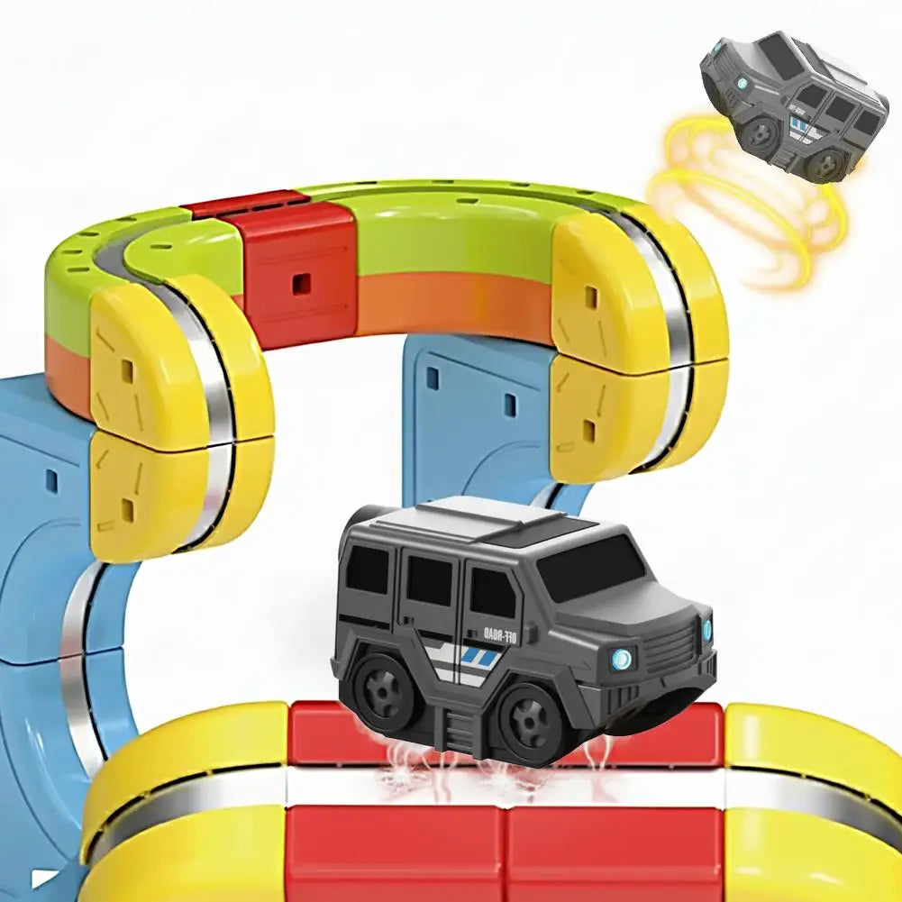 Anti-Gravity Magnetic Electric Car for Magnetic Tile Tracks – toy car photo 13