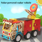 Solar-Powered Car & Lunar Rover DIY Wooden Model Kits – stem kit photo 10