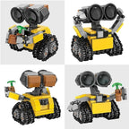 Mini Robot Building Blocks Kit – DIY Brick Model Creative Toy for Teens & Adults