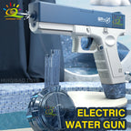 Electric Water Gun for Teens & Adults – Lithium Battery Automatic Water Blaster, Military Style, 4 Models