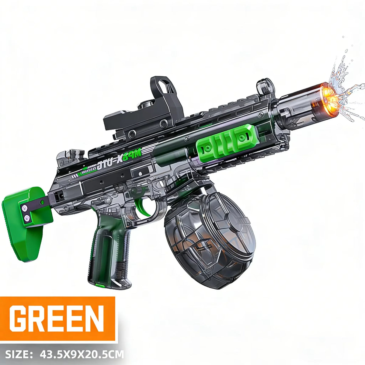 Electric Water Gun with Recoil & LED Lights – photo 8