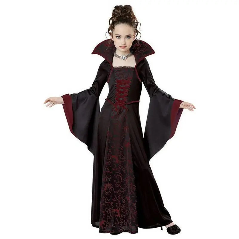 Girls Vampire Tutu Dress Costume – kids costume photo 14