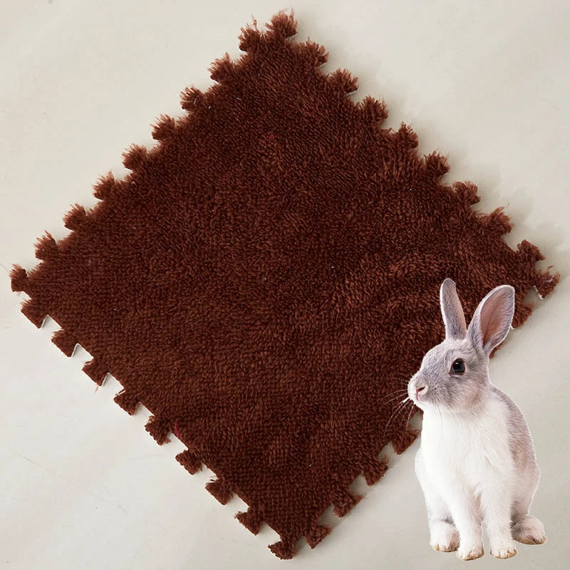 Interlocking Fleece Cage Mats for Guinea Pigs, Rabbits & Hamsters – small animal bedding photo 14