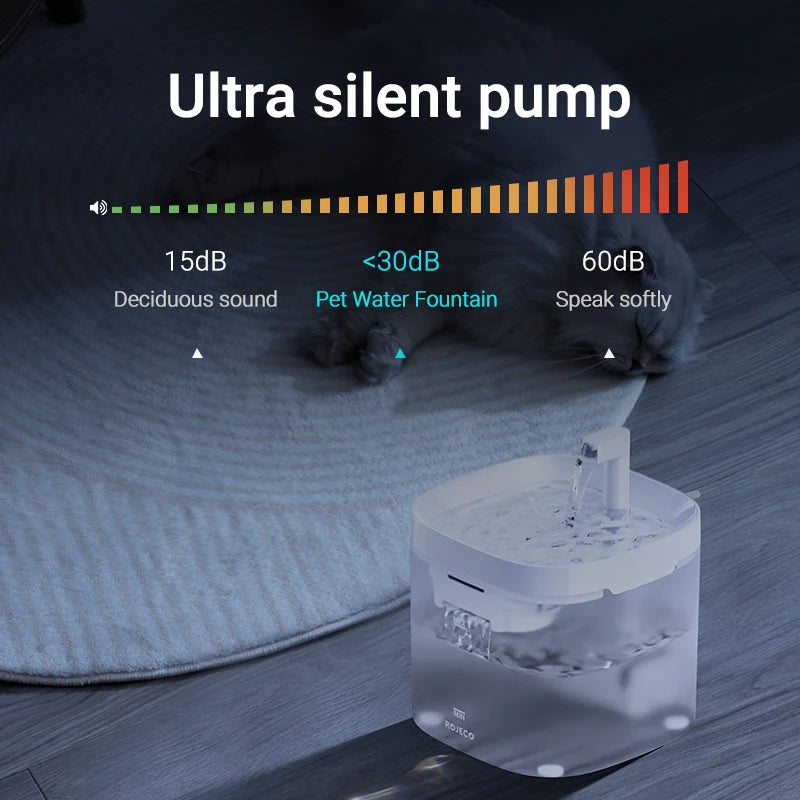 Automatic Cat Water Fountain – pet water fountain photo 4