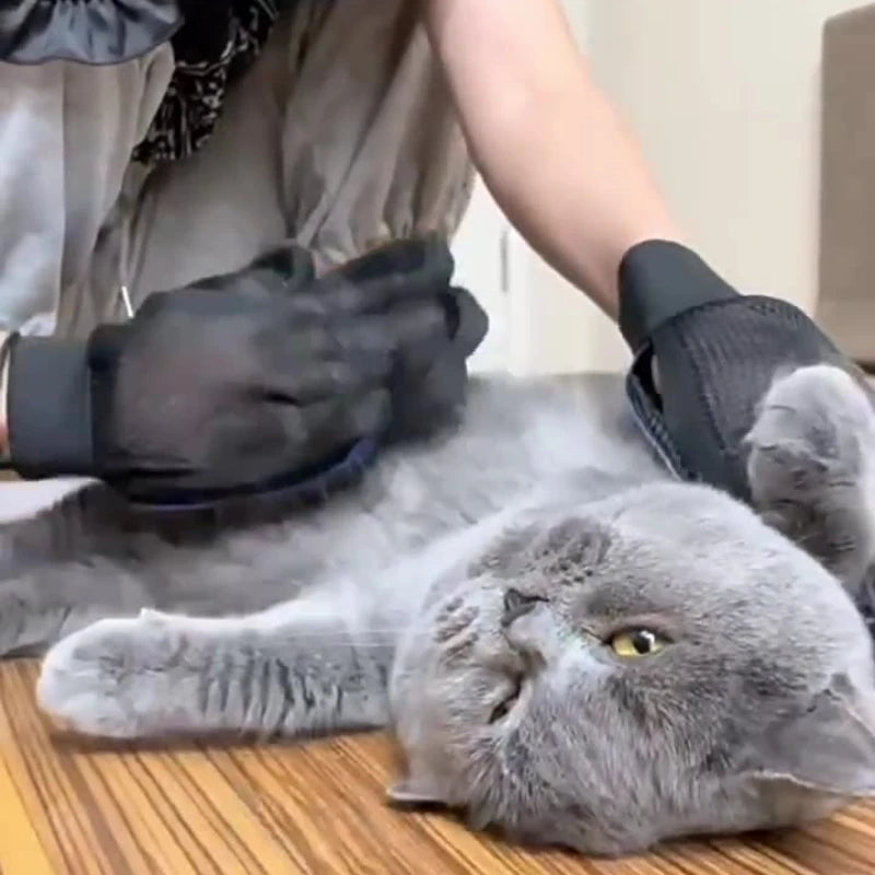 Silicone Pet Grooming & Bath Glove – pet grooming glove photo 6