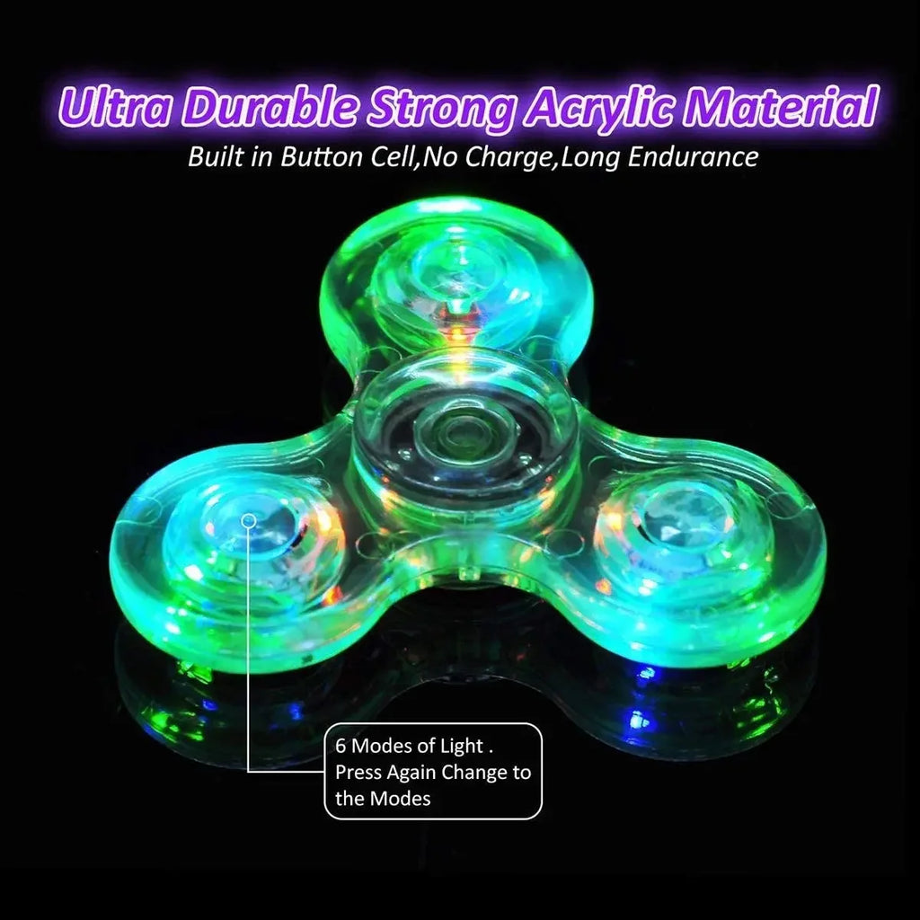 LED Light-Up Fidget Spinner – fidget toys photo 5