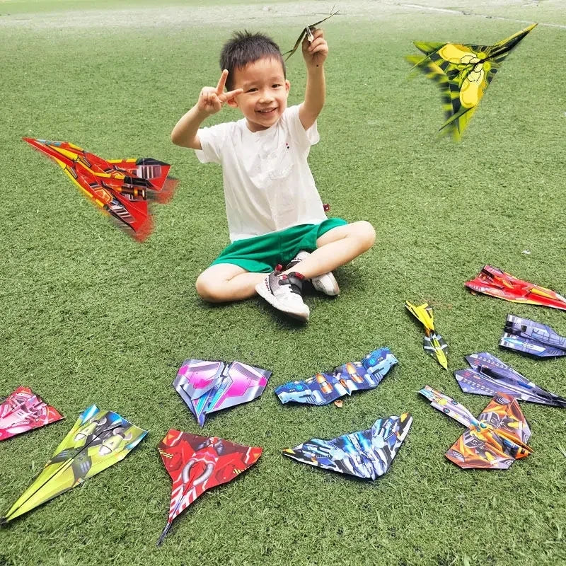 36-Piece DIY Origami Paper Airplane Kit – craft kit photo 4