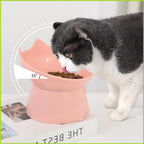 Raised Cat Bowl with Ears – pet bowl photo 2