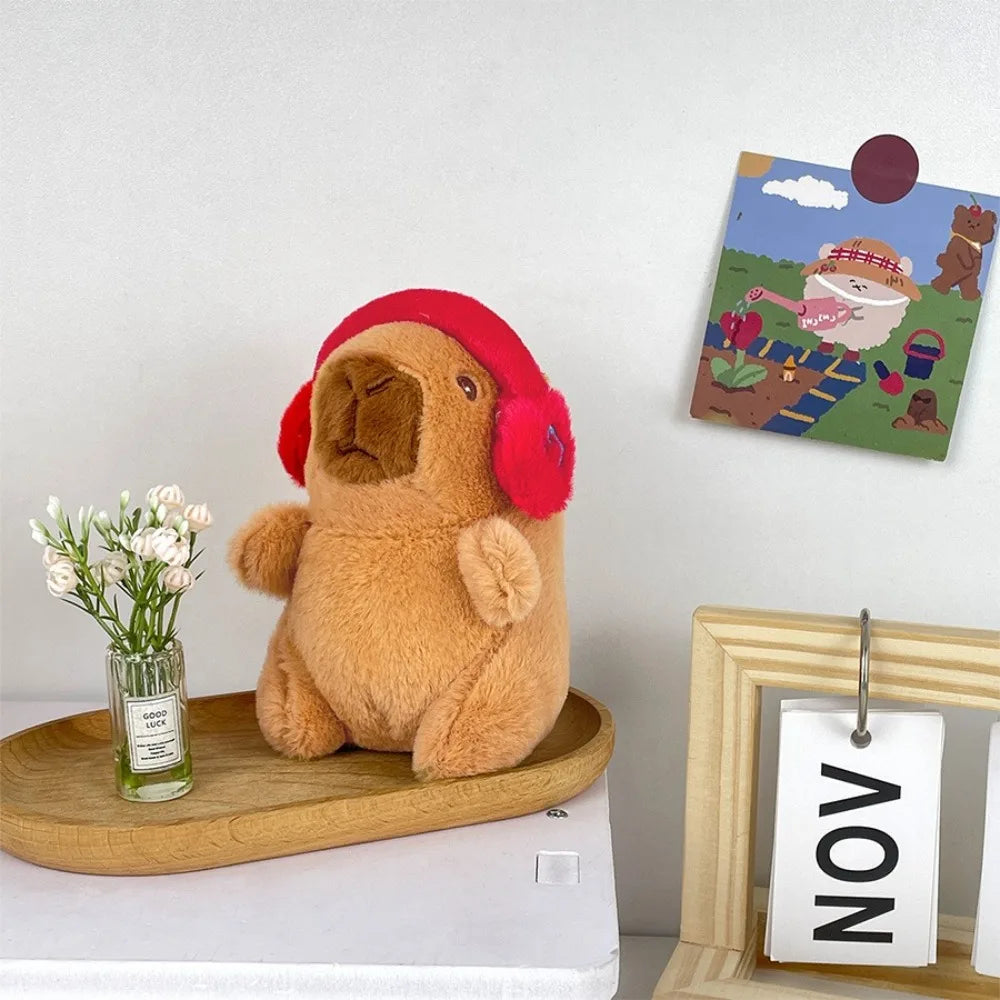 Cute Capybara Plush Keychain – plush toy photo 43